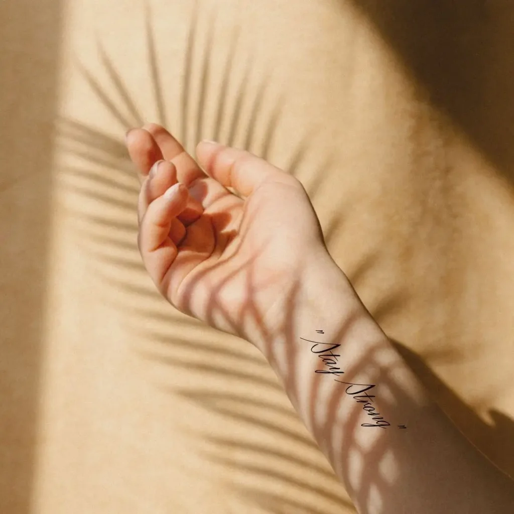 Forearm Tattoo Quotes That Inspire Strength, Love & Life