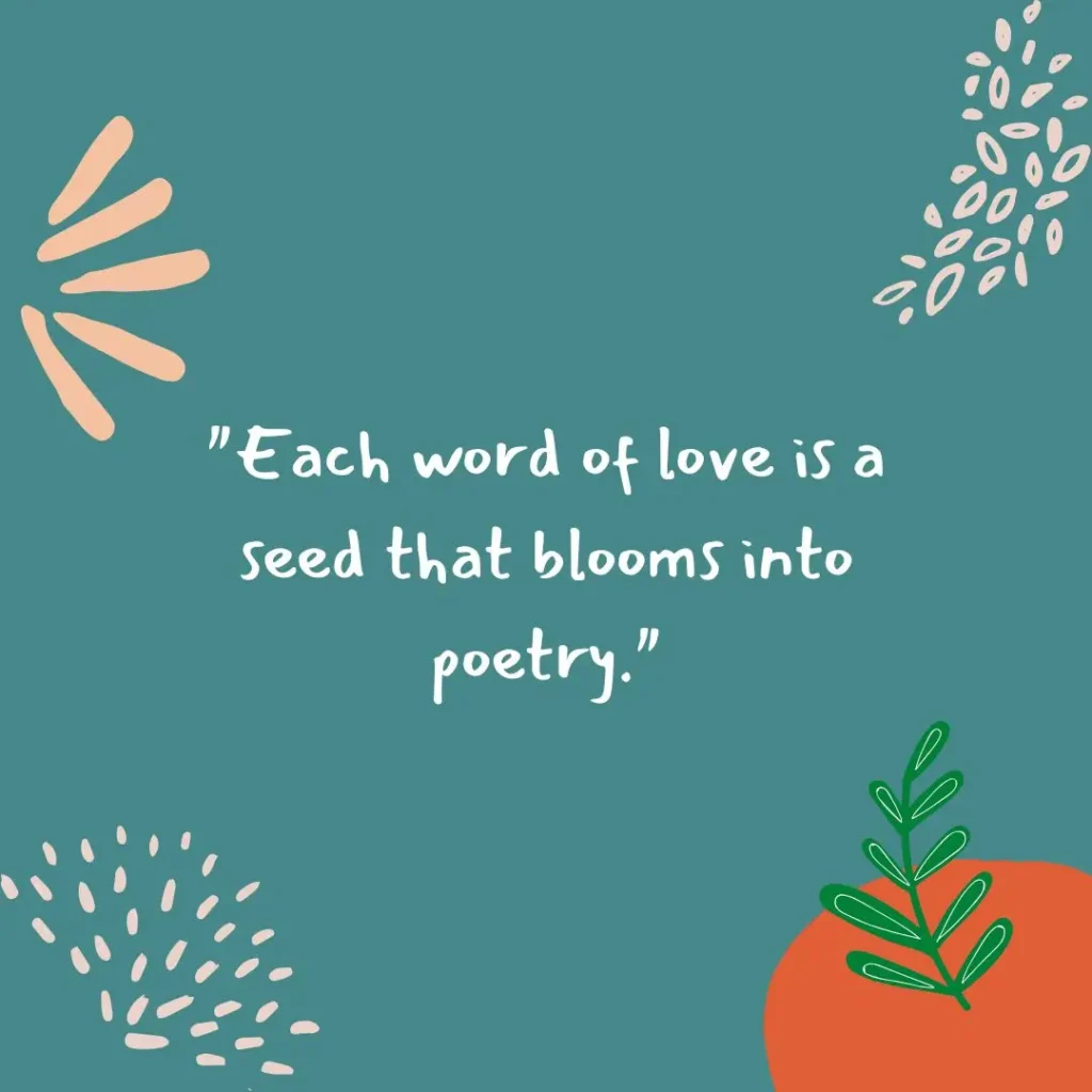 Romantic Poetry Quotes to Express Deep Love