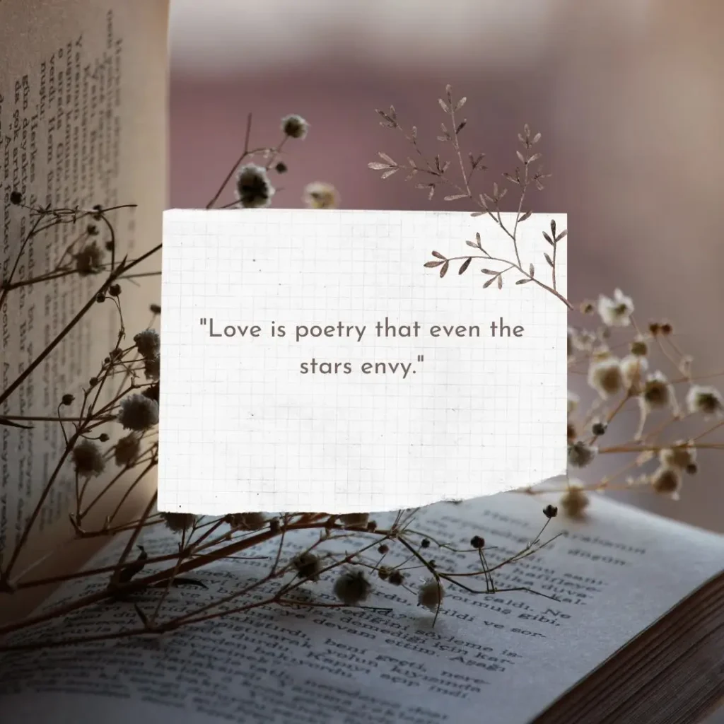 Romantic Poetry Quotes to Express Deep Love