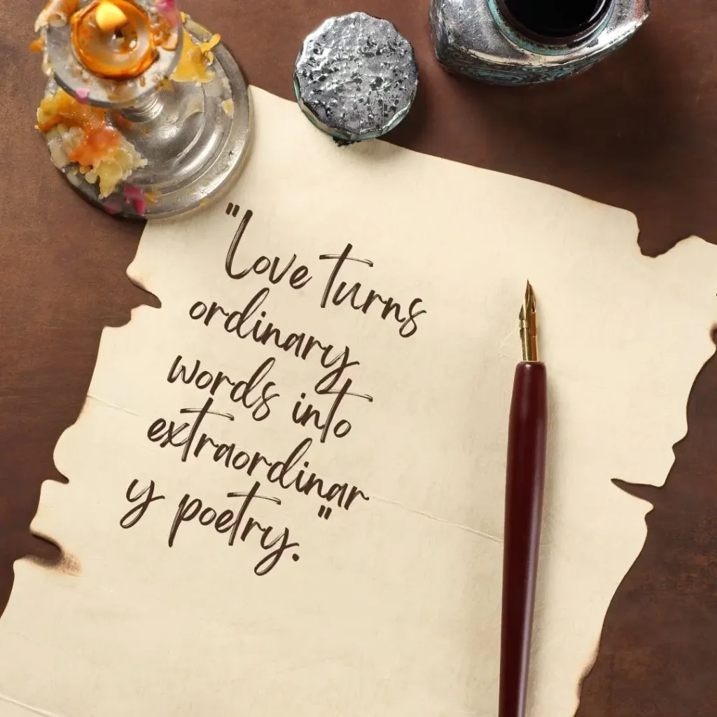 Romantic Poetry Quotes to Express Deep Love