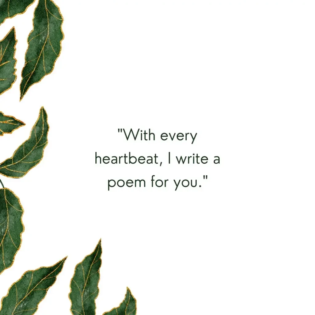 Romantic Poetry Quotes to Express Deep Love