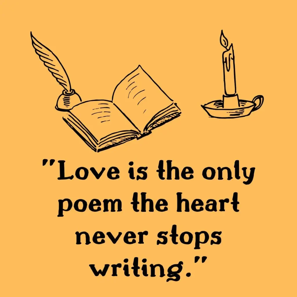 Romantic Poetry Quotes to Express Deep Love
