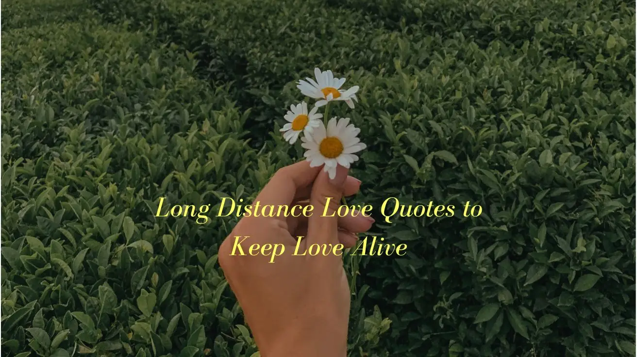Long Distance Love Quotes to Keep Love Alive