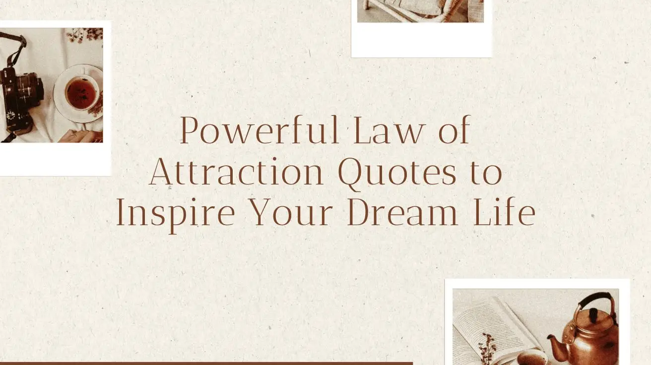 Powerful Law of Attraction Quotes to Inspire Your Dream Life