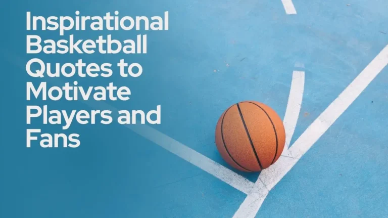 Inspirational Basketball Quotes to Motivate Players and Fans