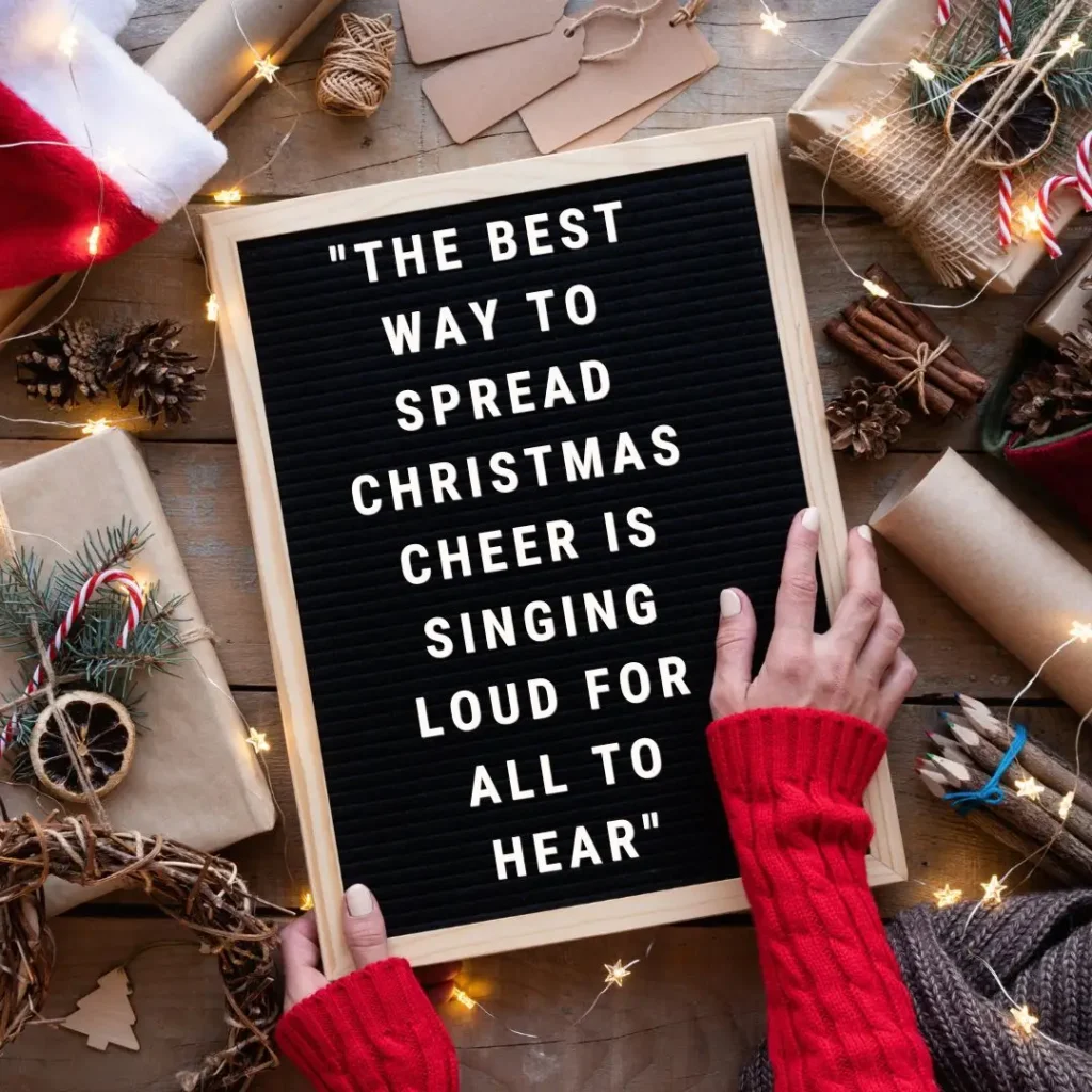 Christmas Letter Board Quotes to Spark Holiday Cheer and Laughter