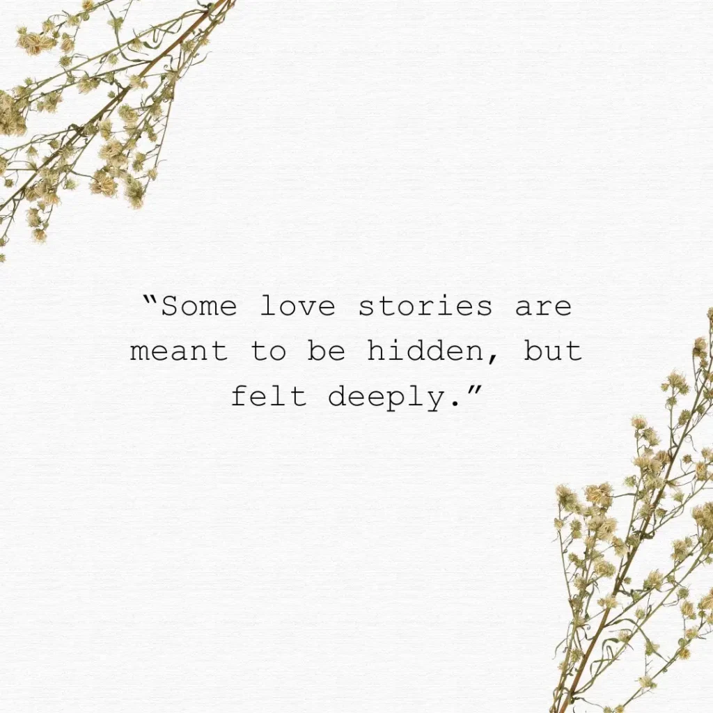 Secret Lovers Quotes That Speak the Language of Hidden Hearts