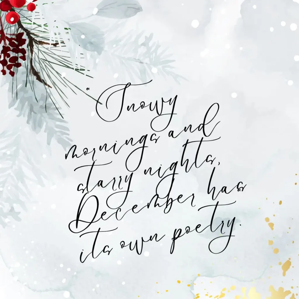 December Quotes to Celebrate the Magic of the Season