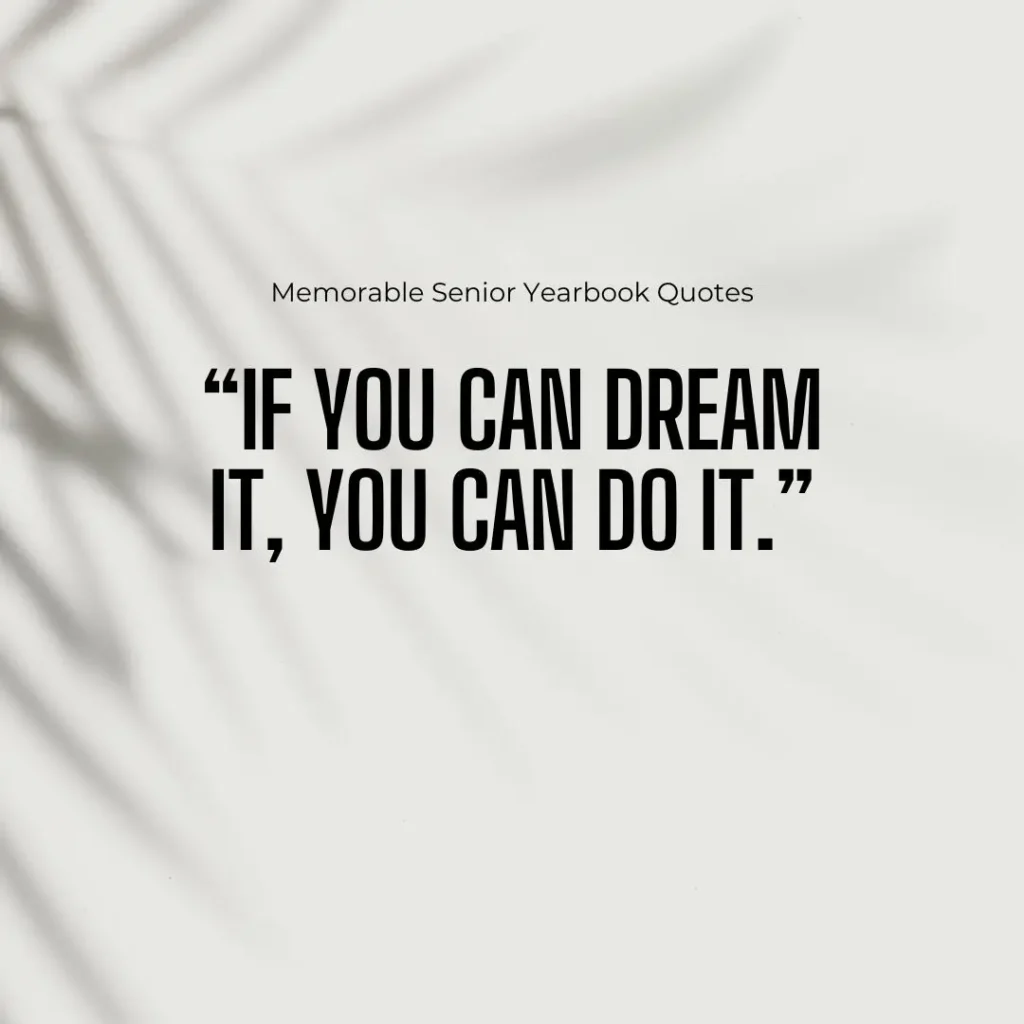 Iconic Senior Quotes to End High School with a Bang