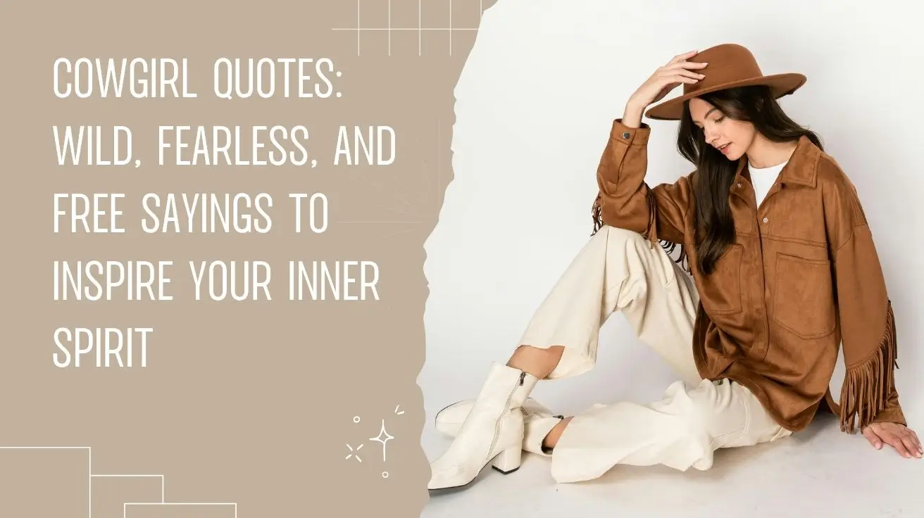 Cowgirl Quotes: Wild, Fearless, and Free Sayings to Inspire Your Inner Spirit