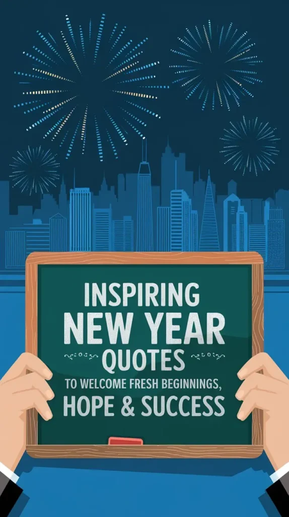 Inspiring New Year Quotes to Welcome Fresh Beginnings, Hope & Success