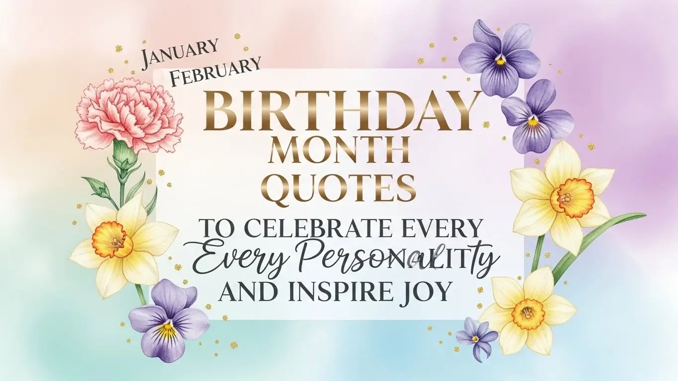 Birthday Month Quotes to Celebrate Every Personality and Inspire Joy