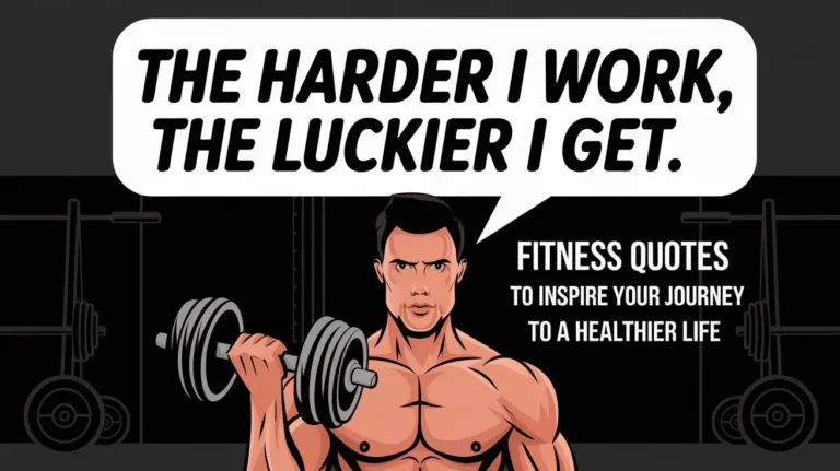 Fitness Quotes to Inspire Your Journey to a Healthier Life