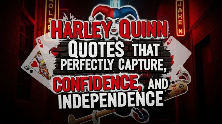 Harley Quinn Quotes That Perfectly Capture Chaos, Confidence, and Independence