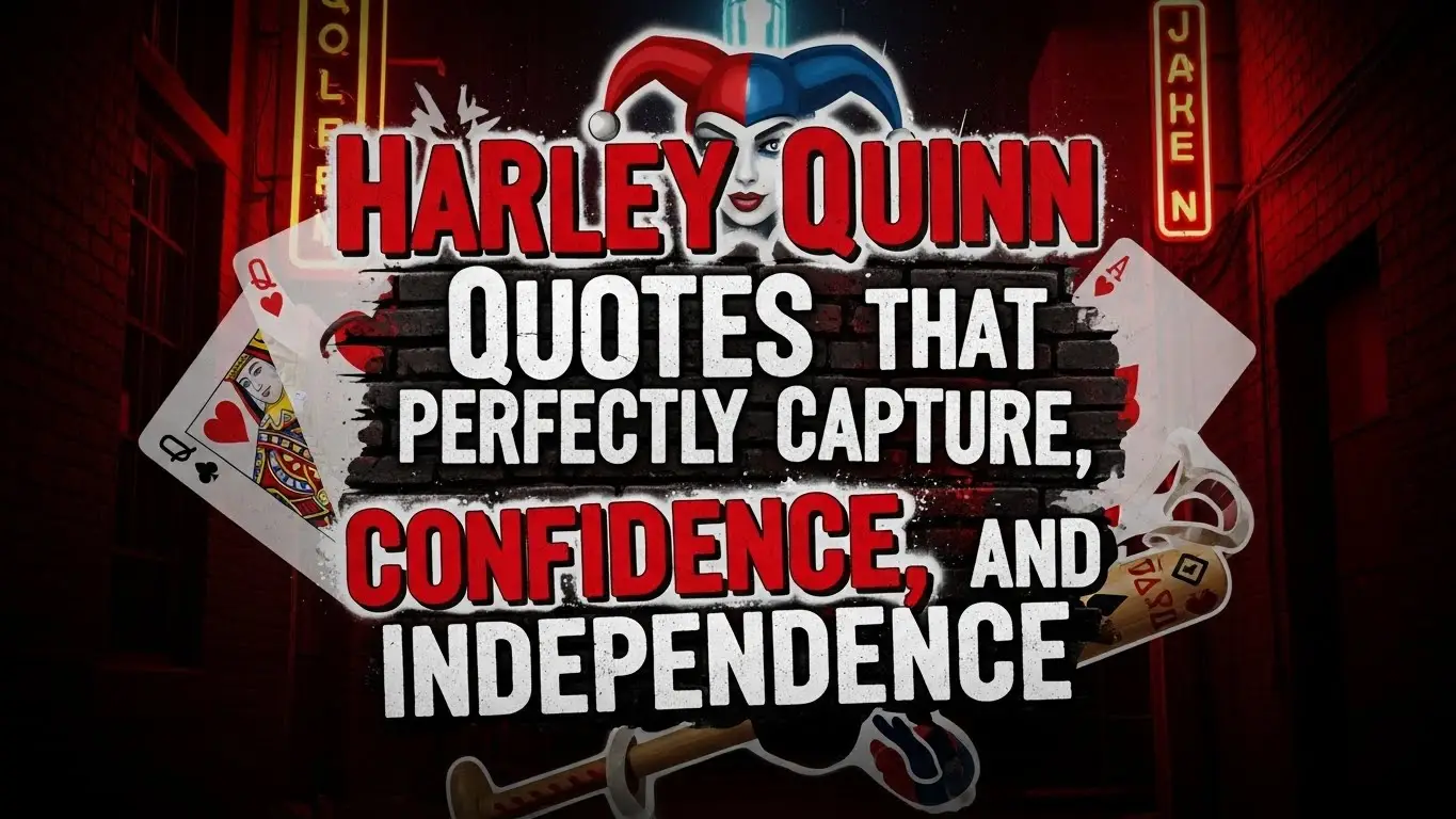 Harley Quinn Quotes That Perfectly Capture Chaos, Confidence, and Independence