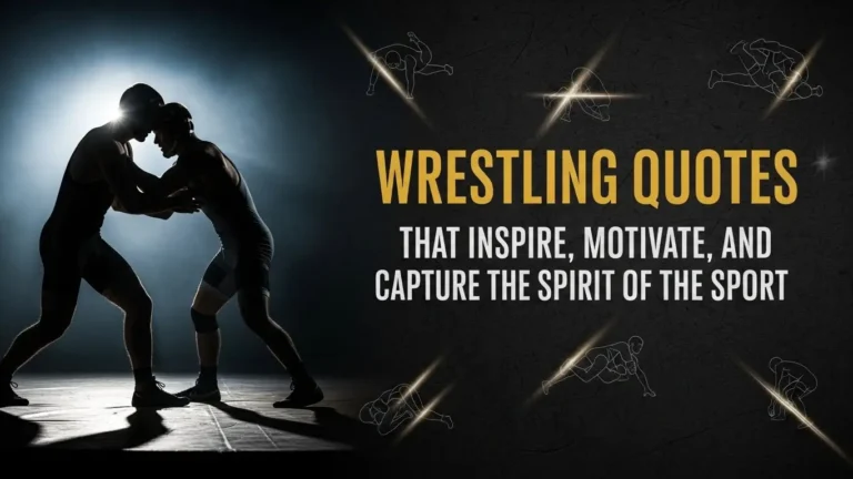 Wrestling Quotes That Inspire, Motivate, and Capture the Spirit of the Sport