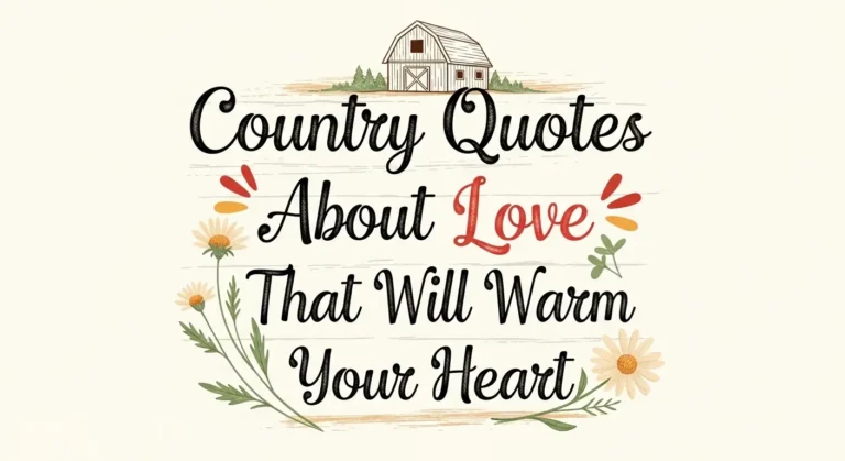 Country Quotes About Love That Will Warm Your Heart