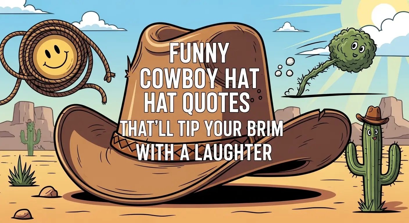 Funny Cowboy Hat Quotes That’ll Tip Your Brim With Laughter