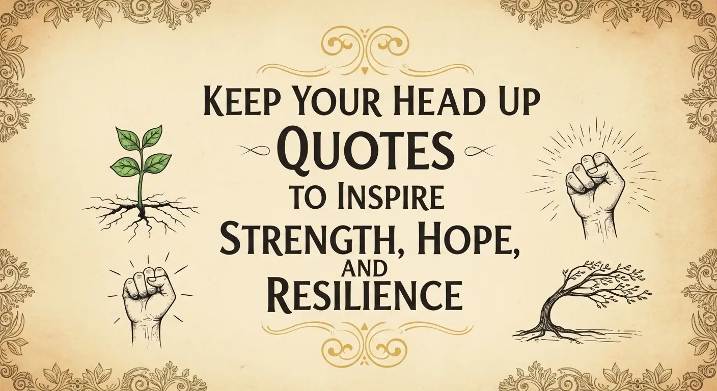 Keep Your Head Up Quotes to Inspire Strength, Hope, and Resilience