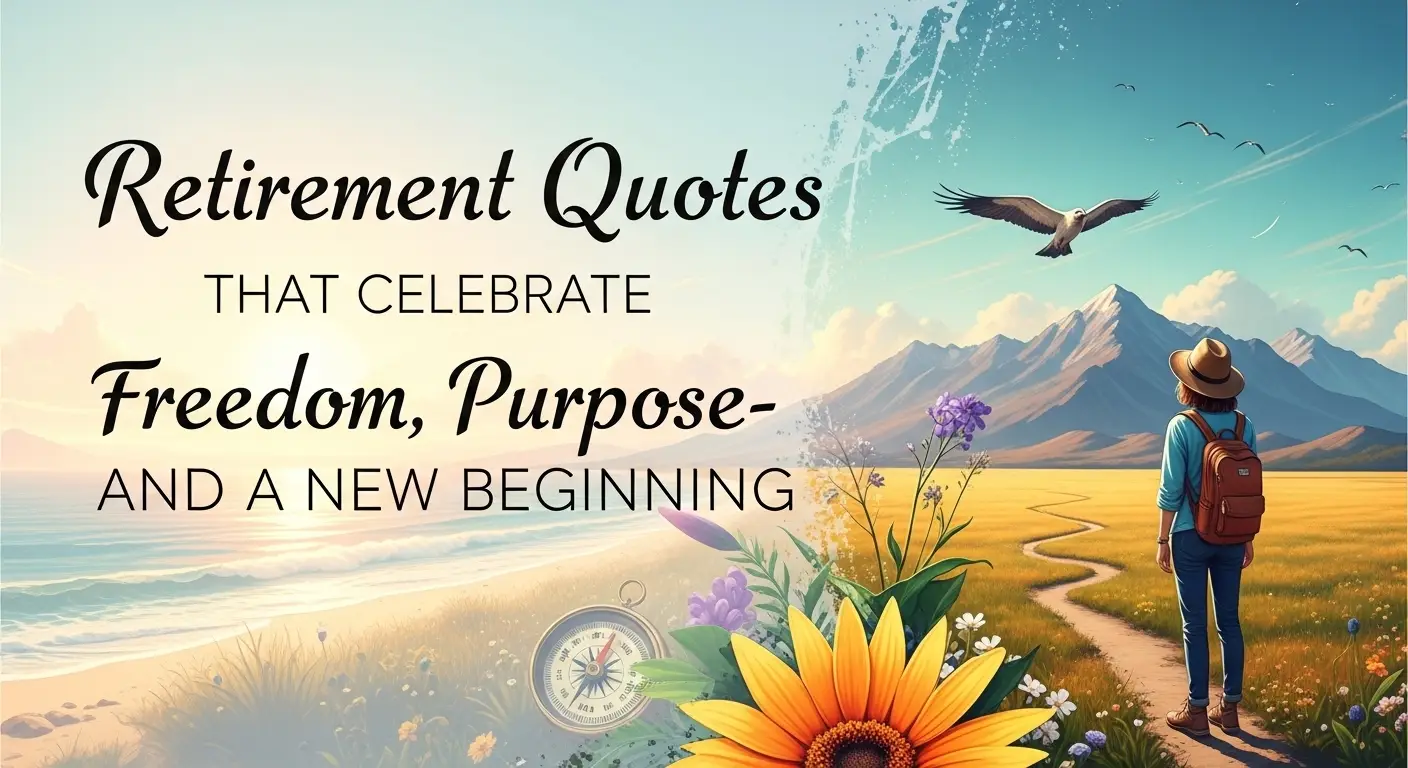 Retirement Quotes That Celebrate Freedom, Purpose, and a New Beginning