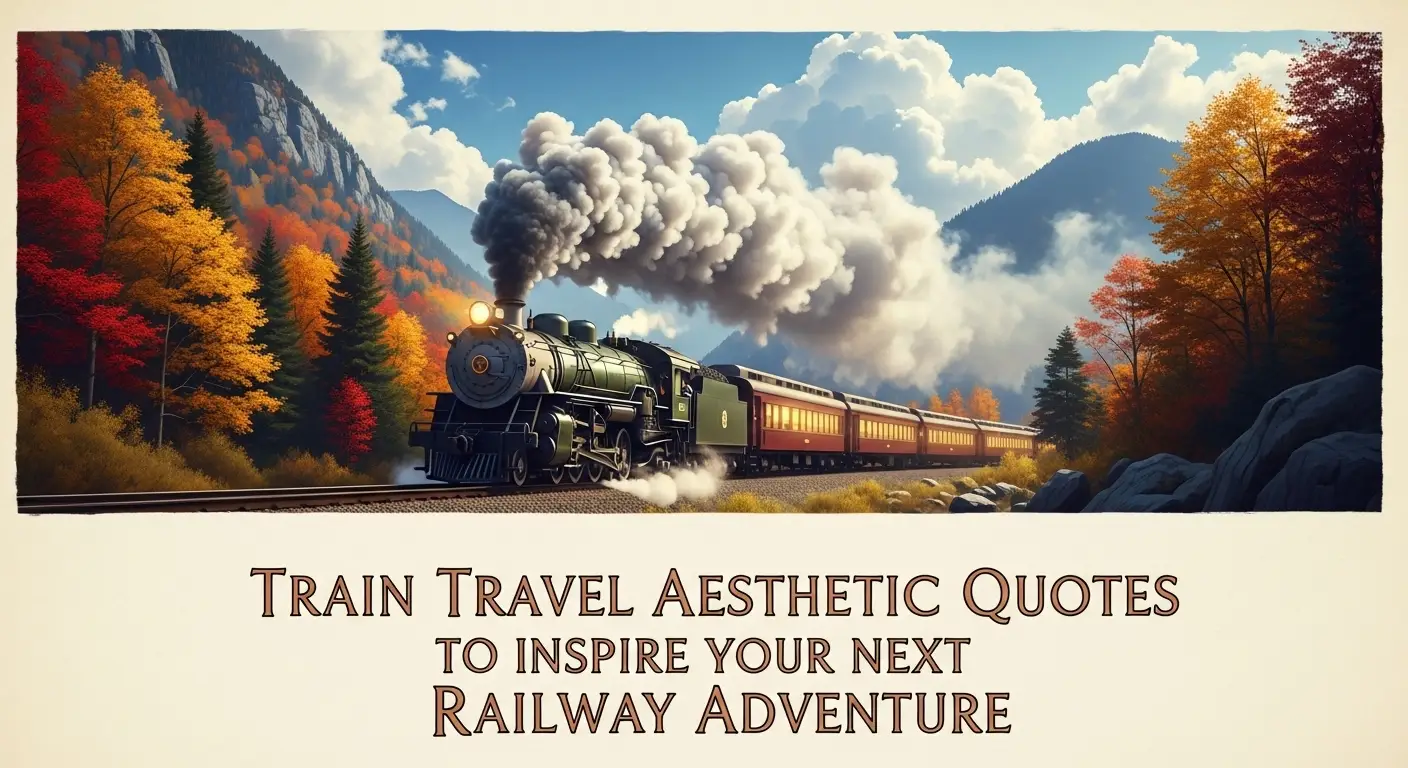 Train Travel Aesthetic Quotes to Inspire Your Next Railway Adventure