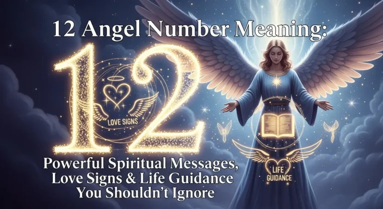 12 Angel Number Meaning: Powerful Spiritual Messages, Love Signs & Life Guidance You Shouldn’t Ignore