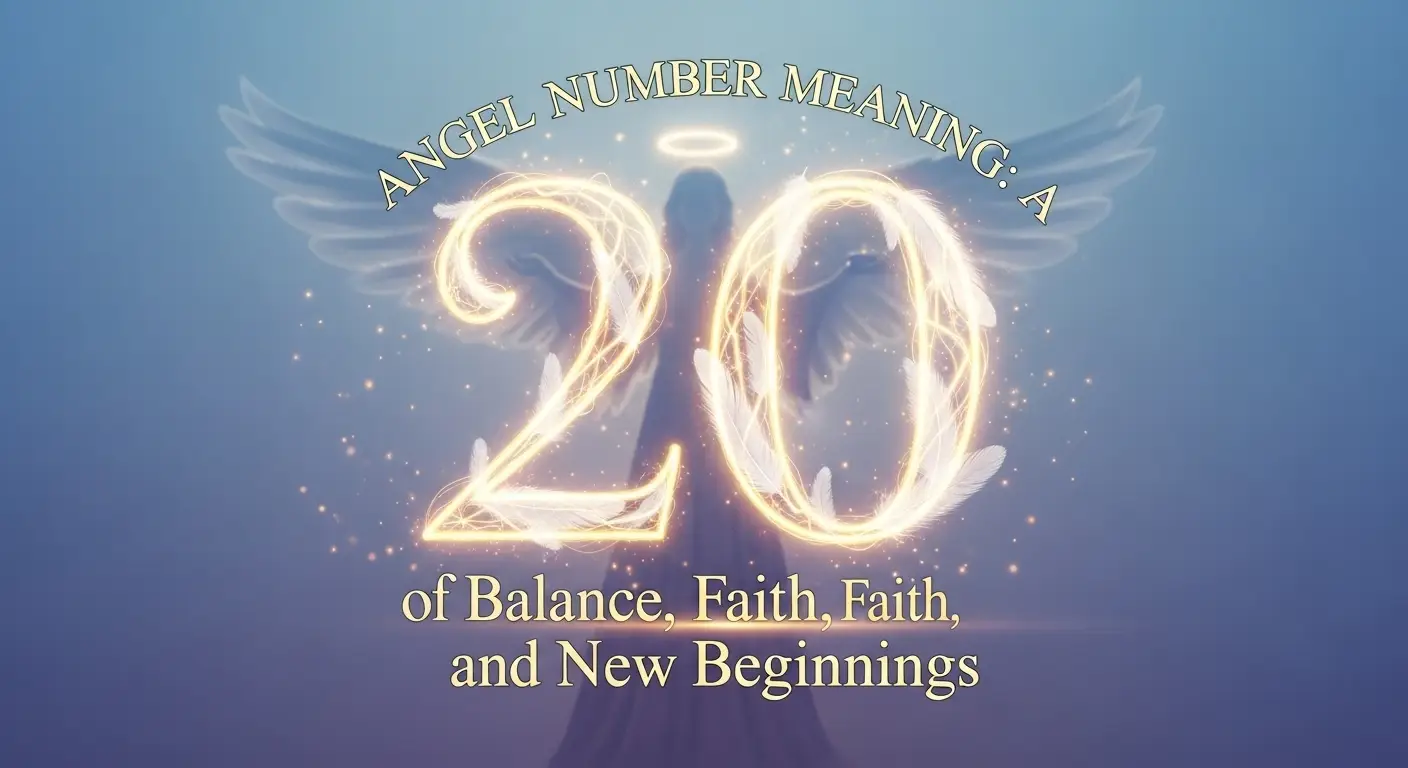 20 Angel Number Meaning: A Powerful Sign of Balance, Faith, and New Beginnings