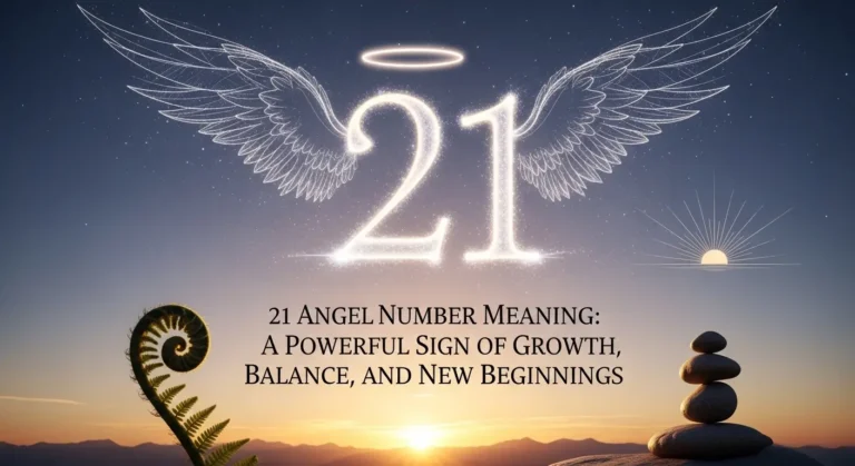 21 Angel Number Meaning: A Powerful Sign of Growth, Balance, and New Beginnings