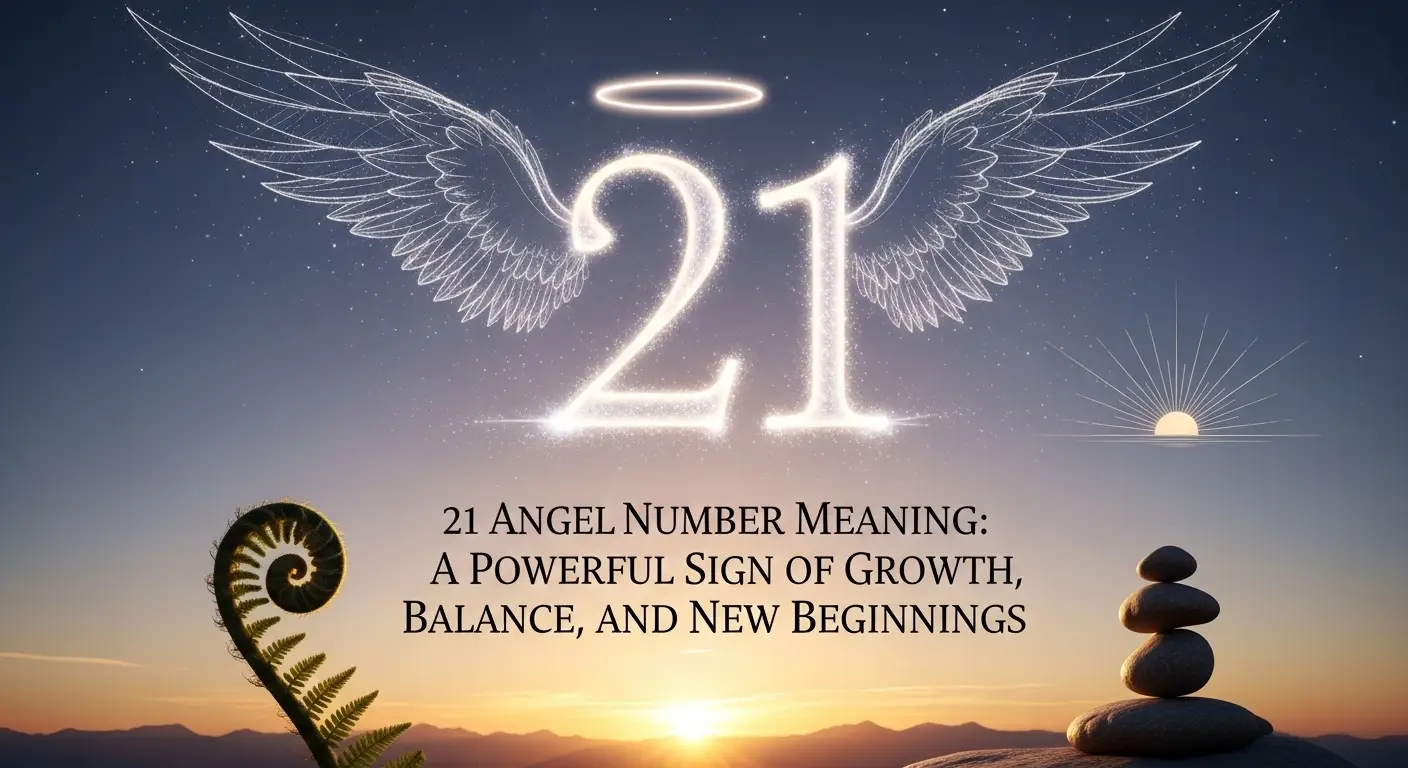 21 Angel Number Meaning: A Powerful Sign of Growth, Balance, and New Beginnings