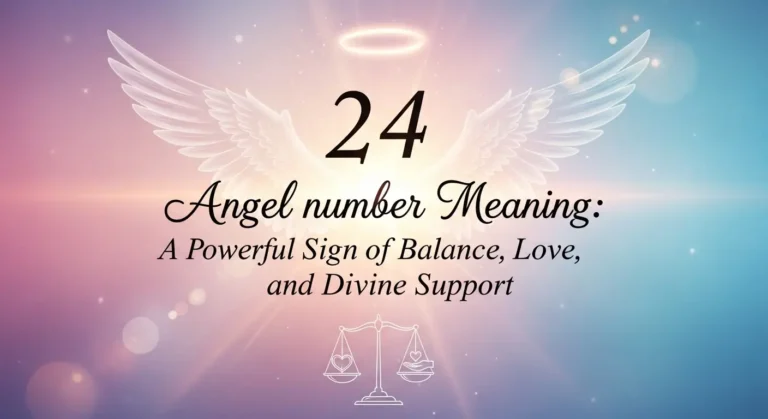 24 Angel Number Meaning: A Powerful Sign of Balance, Love, and Divine Support
