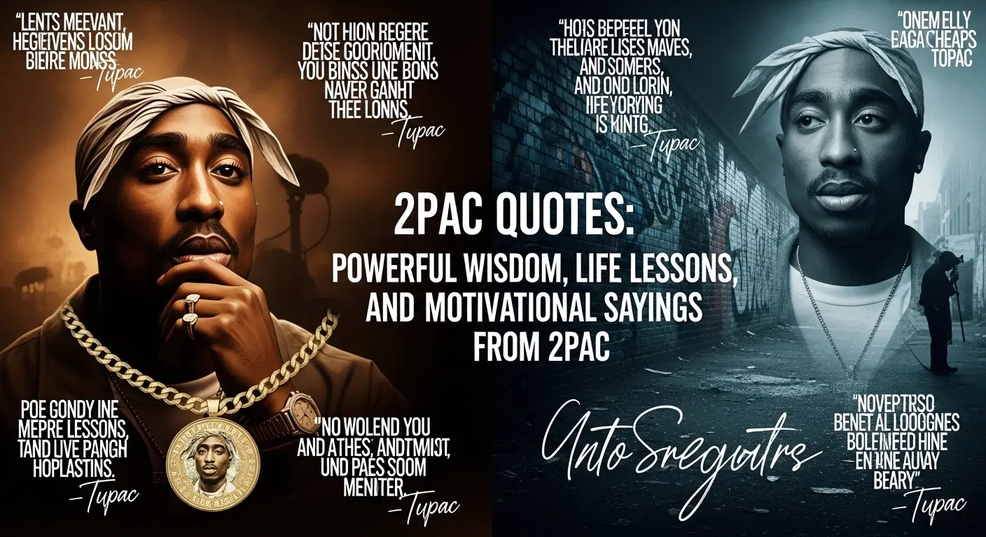 2Pac Quotes: Powerful Wisdom, Life Lessons, and Motivational Sayings from 2Pac