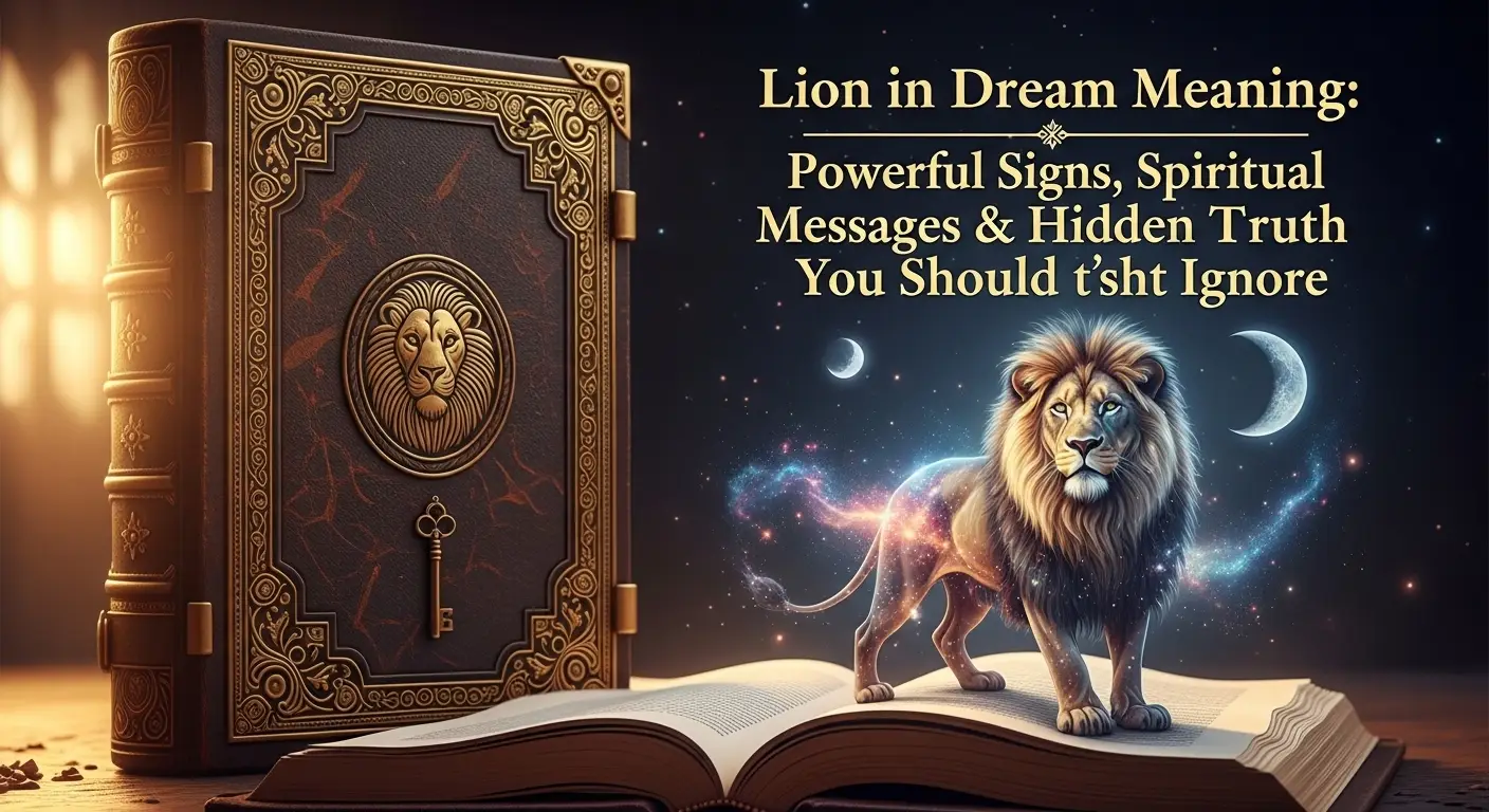 Lion in Dream Meaning: Powerful Signs, Spiritual Messages & Hidden Truths You Shouldn’t Ignore
