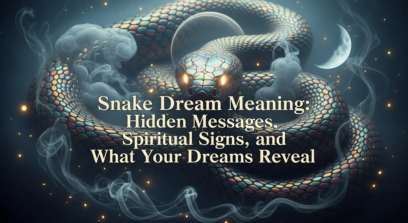 Snake Dream Meaning: Hidden Messages, Spiritual Signs, and What Your Dreams Reveal