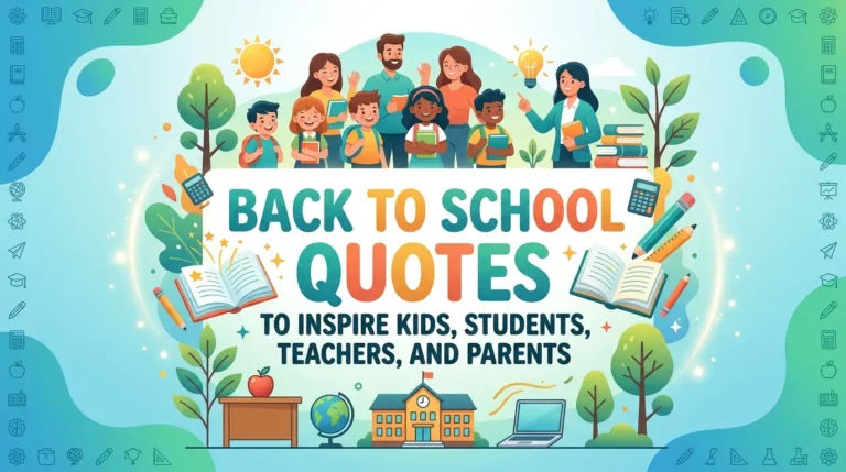 Back to School Quotes to Inspire Kids, Students, Teachers, and Parents