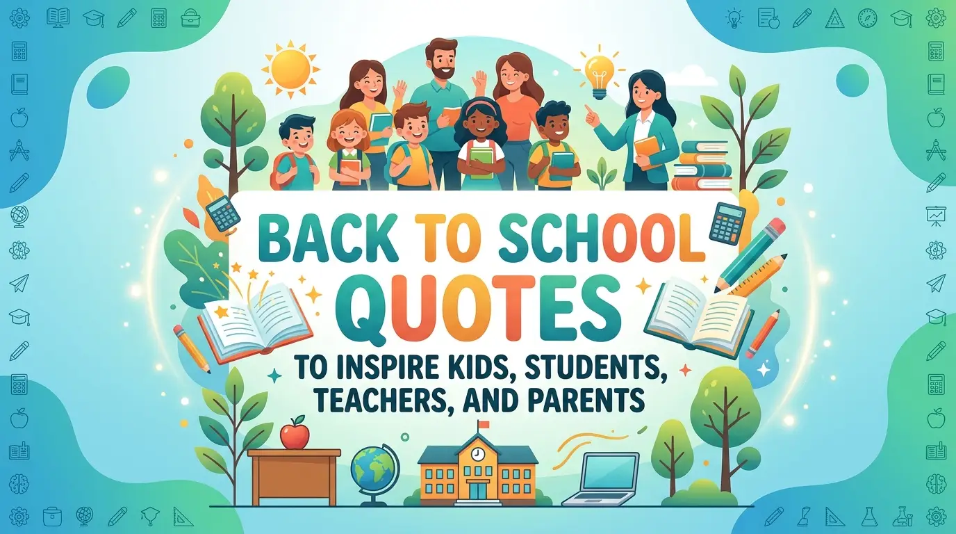 Back to School Quotes to Inspire Kids, Students, Teachers, and Parents
