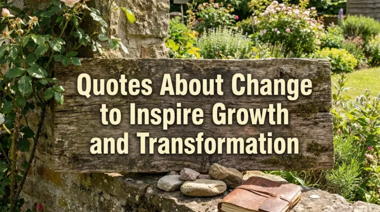 Quotes About Change to Inspire Growth and Transformation