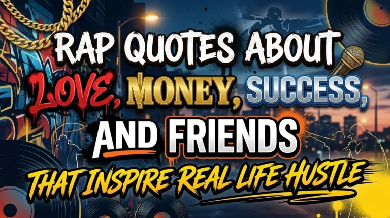 Rap Quotes About Love, Money, Success, and Friends That Inspire Real Life Hustle