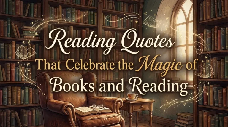 Reading Quotes That Celebrate the Magic of Books and Reading