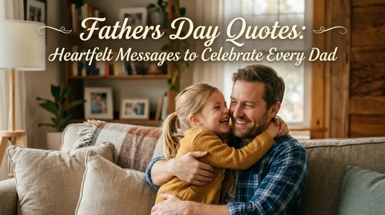 Fathers Day Quotes: Heartfelt Messages to Celebrate Every Dad