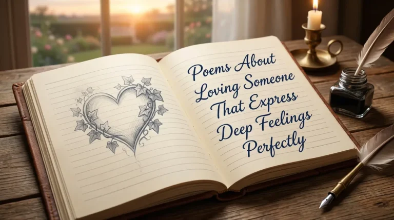 Poems About Loving Someone That Express Deep Feelings Perfectly