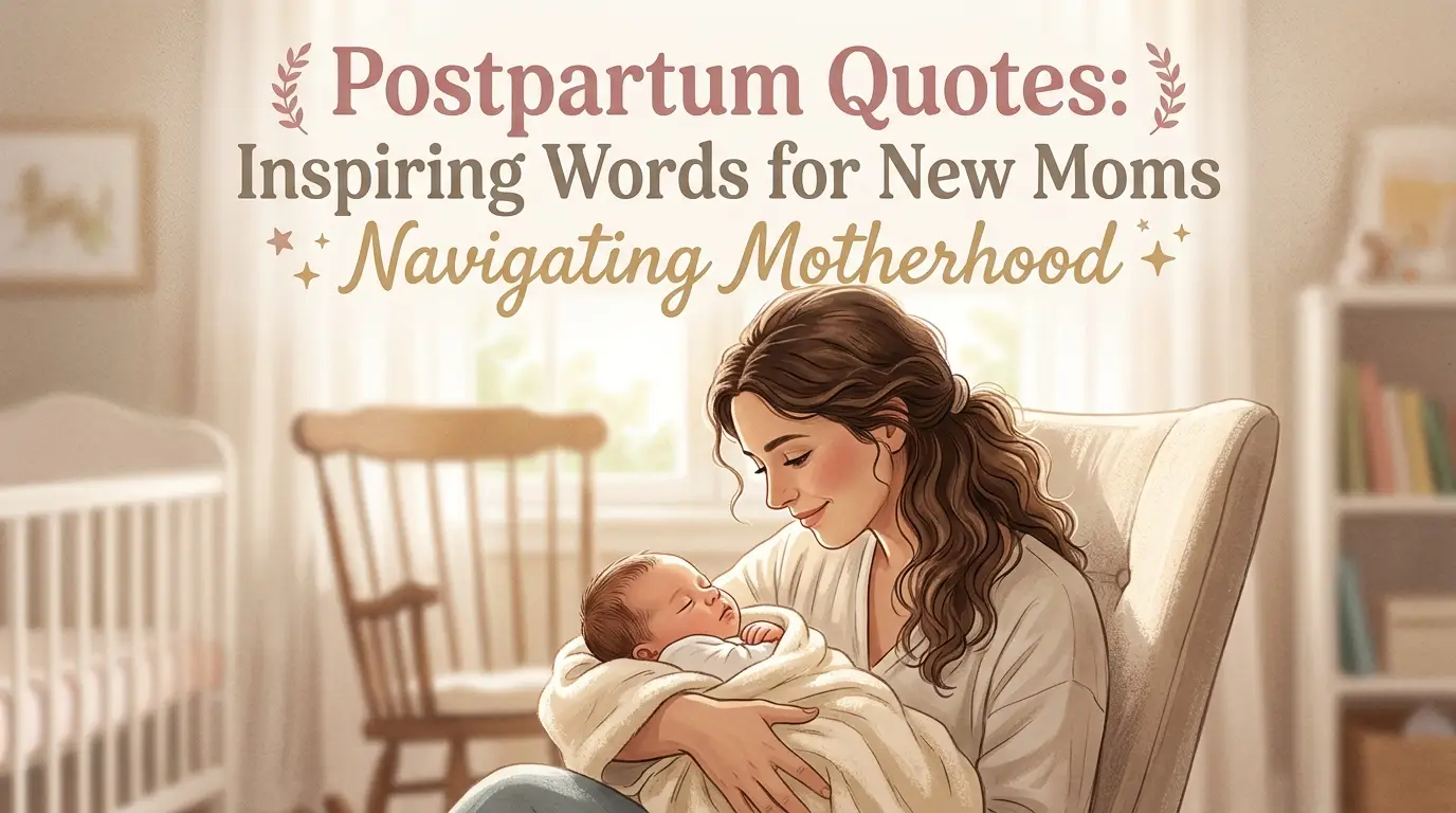 Postpartum Quotes Inspiring Words for New Moms Navigating Motherhood