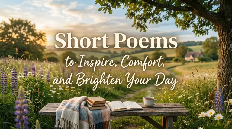 Short Poems to Inspire, Comfort, and Brighten Your Day