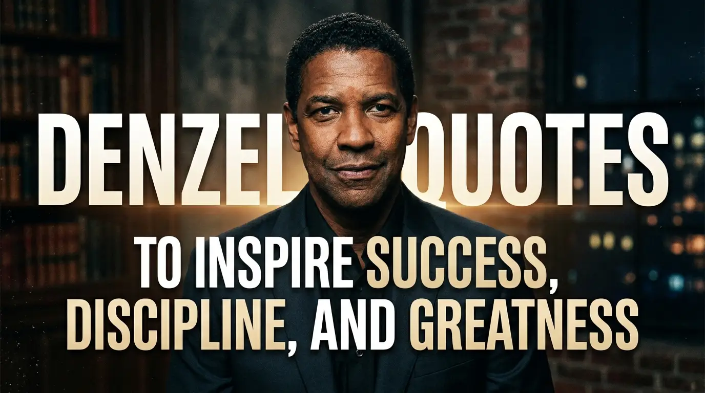 Denzel Quotes to Inspire Success, Discipline, and Greatness