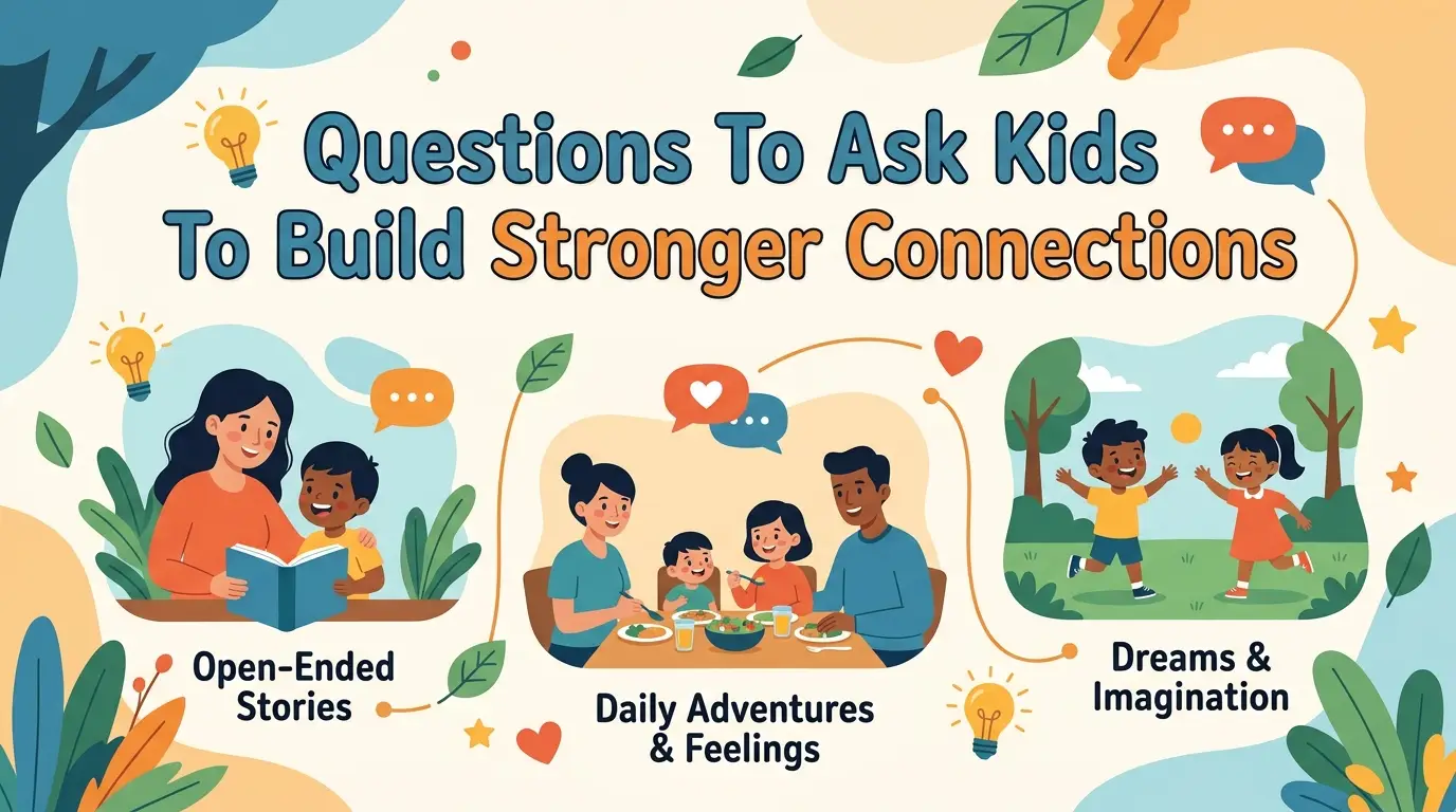 Questions To Ask Kids To Build Stronger Connections