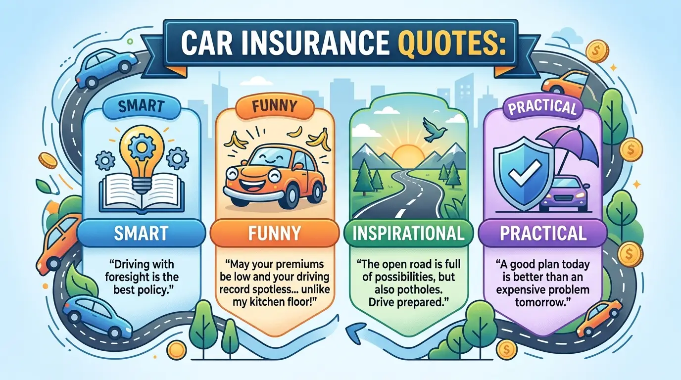 Car Insurance Quotes: Smart, Funny, Inspirational, and Practical Quotes About Car Insurance