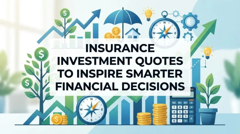 Insurance Investment Quotes to Inspire Smarter Financial Decisions