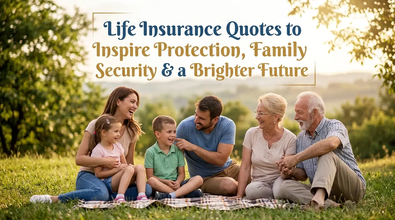 Life Insurance Quotes to Inspire Protection, Family Security & a Brighter Future