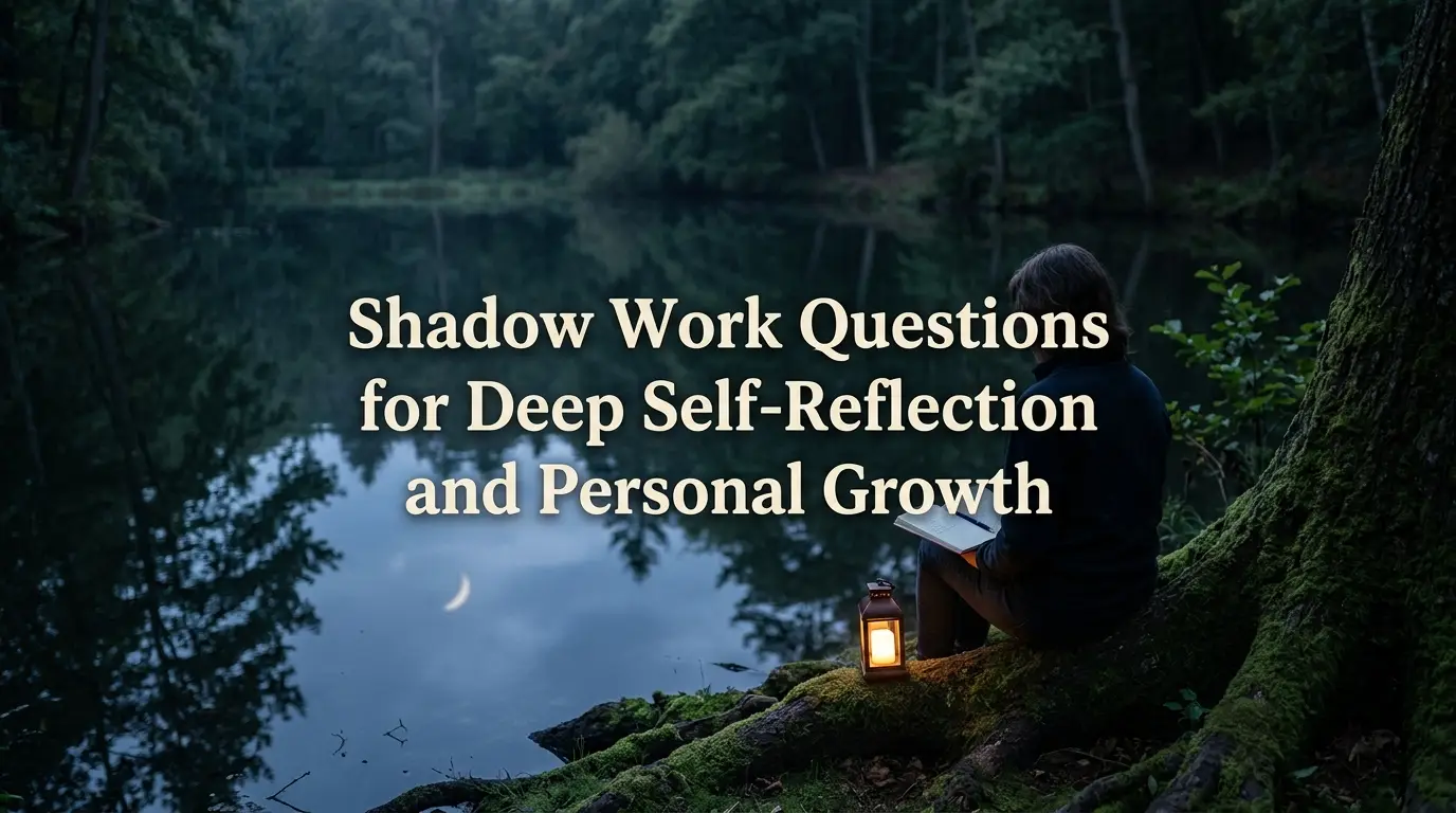 Shadow Work Questions for Deep Self-Reflection and Personal Growth