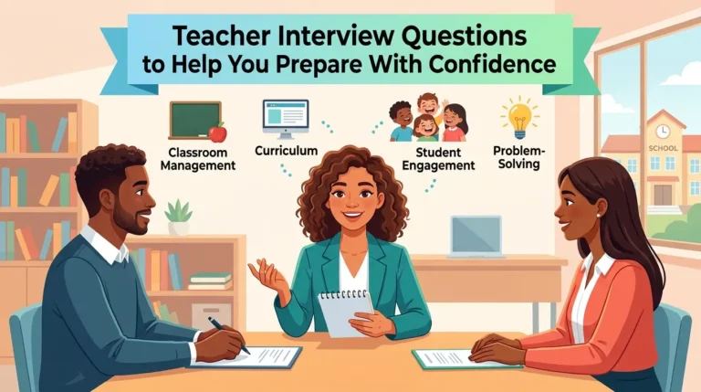 Teacher Interview Questions to Help You Prepare With Confidence