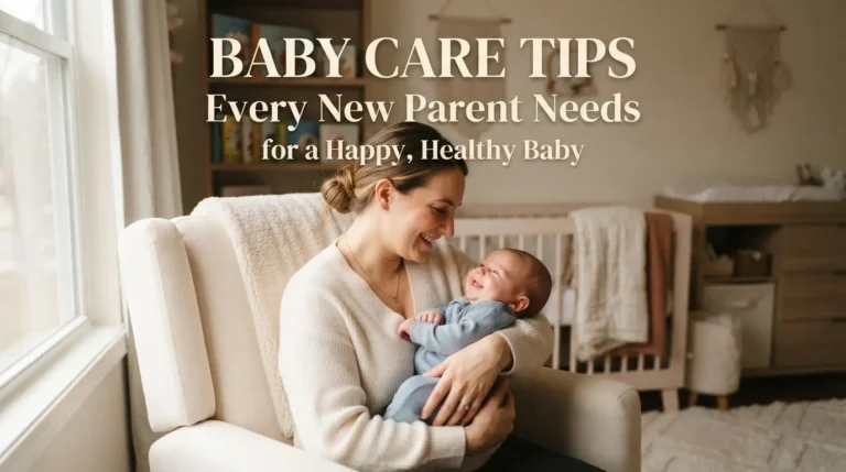 Baby Care Tips Every New Parent Needs for a Happy, Healthy Baby